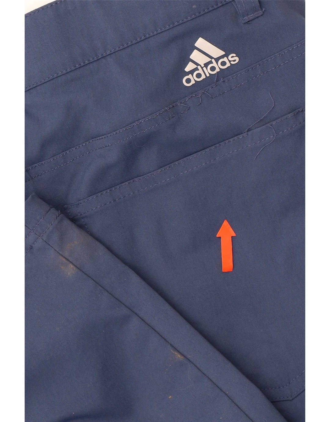 Adidas Herren Slim Freizeithose W32 L30 Blau Polyamid