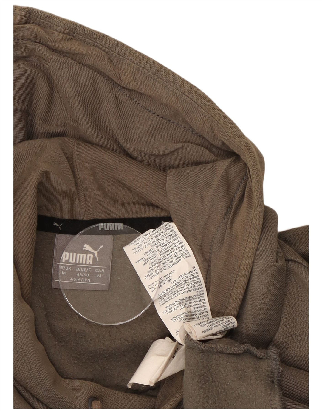 Puma Herren Graphic Hoodie Pullover mittelbraune Baumwolle