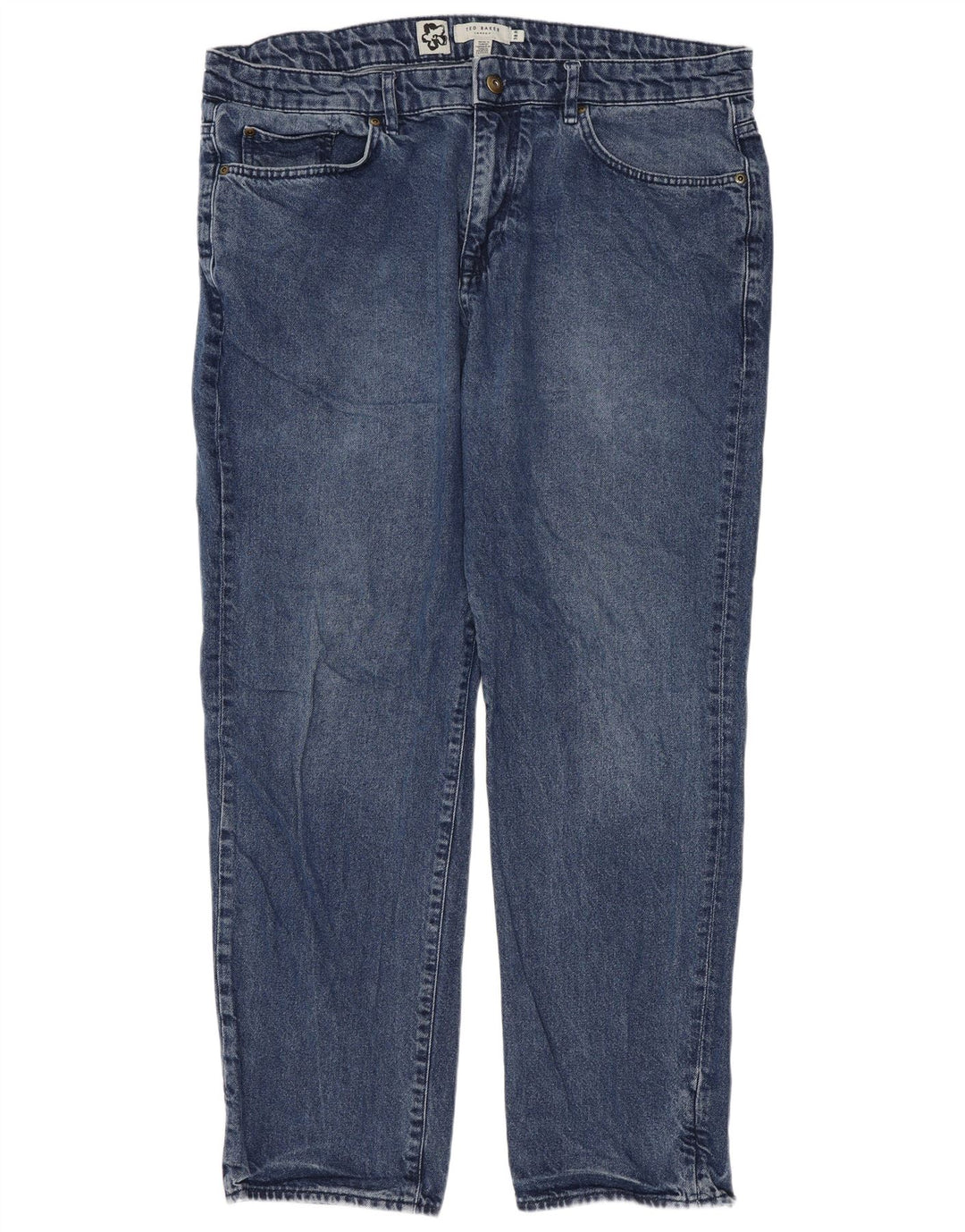 Ted Baker Herren Straight Jeans W38 L29 Blau