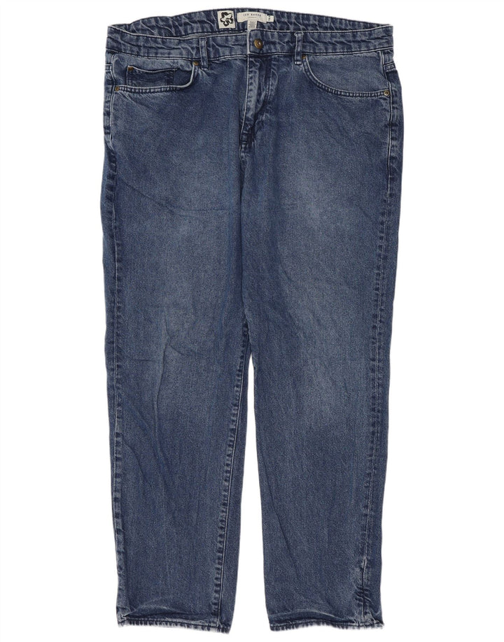 Ted Baker Herren Straight Jeans W38 L29 Blau
