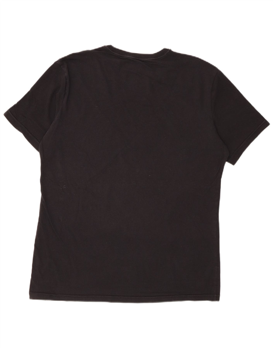 NIKE Herren Dri Fit T-Shirt Top XL Schwarz Baumwolle