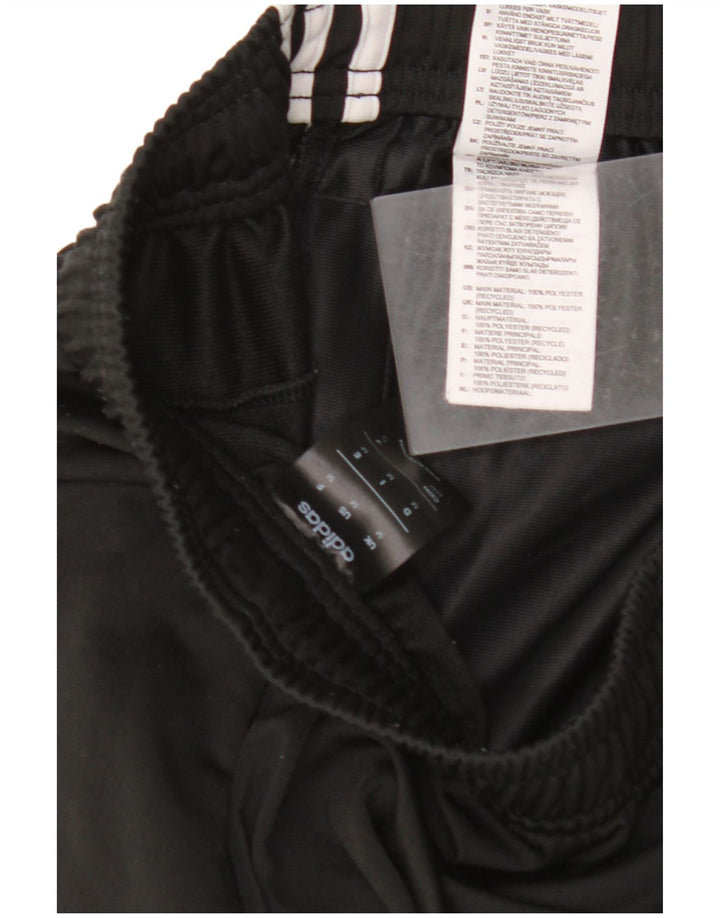 ADIDAS Damen Trainingshose UK 14 Medium Schwarz Polyester