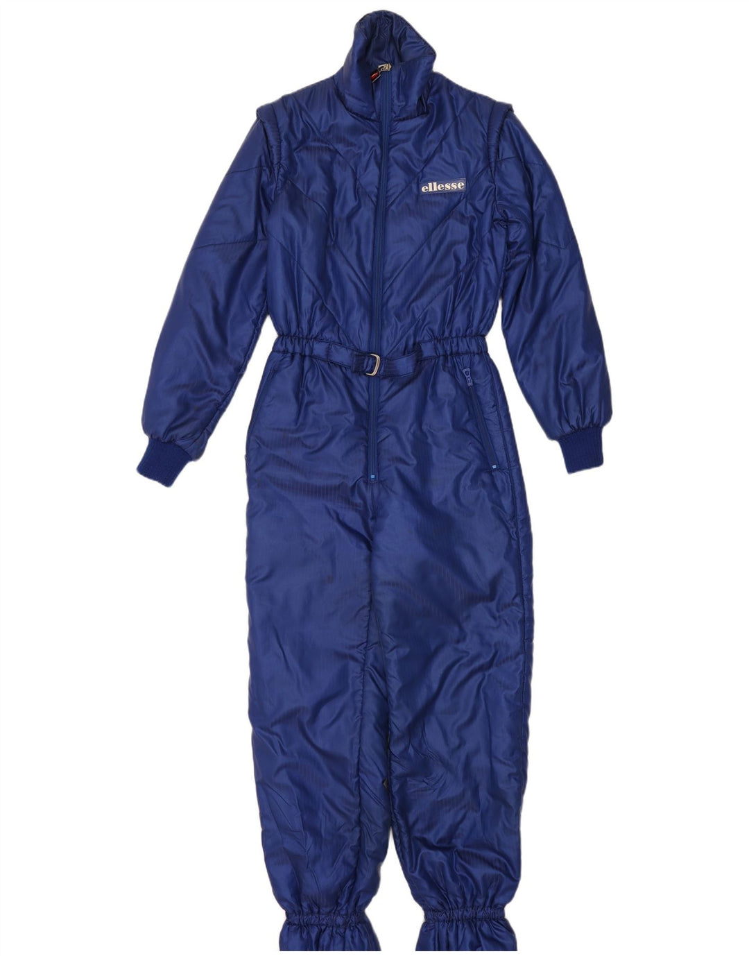 Ellesse Damen Skioverall IT 46 Large Marineblaues Nylon