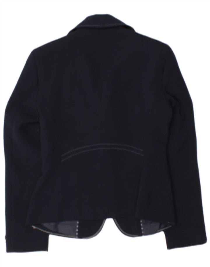Marks & Spencer Damen-Blazer mit 3 Knöpfen, Gr. 8, Marineblau