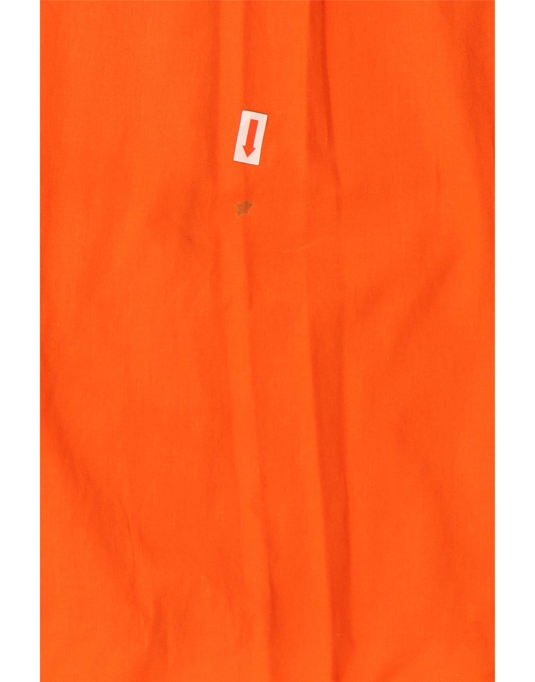 DIESEL Herren Kurzarmhemd Mittelorange Baumwolle