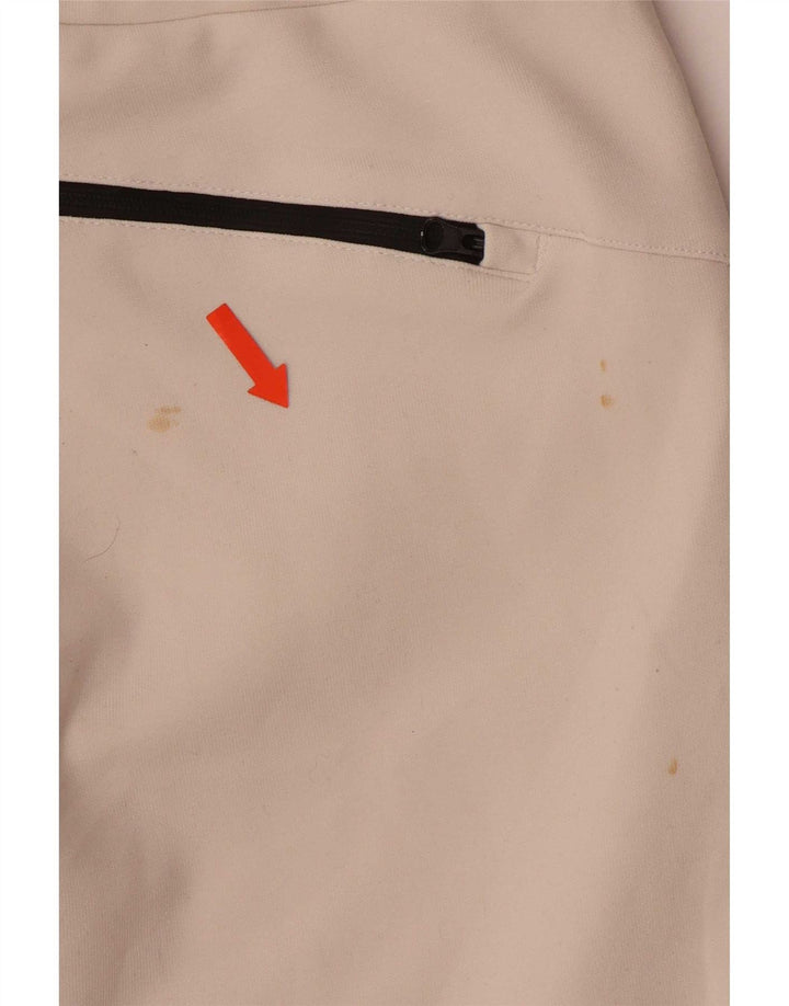 Zara Herren-Trainingshose, mittelweißes Polyester