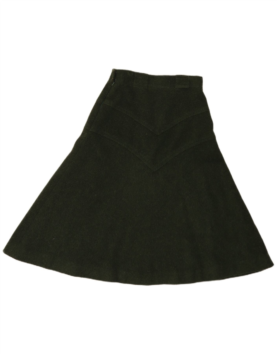 Vintage Damen A-Linienrock IT 44 Medium W28 Grün