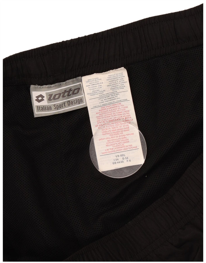 Lotto Herren-Trainingshose, UK 44/46, 2XL, Schwarz, Polyester