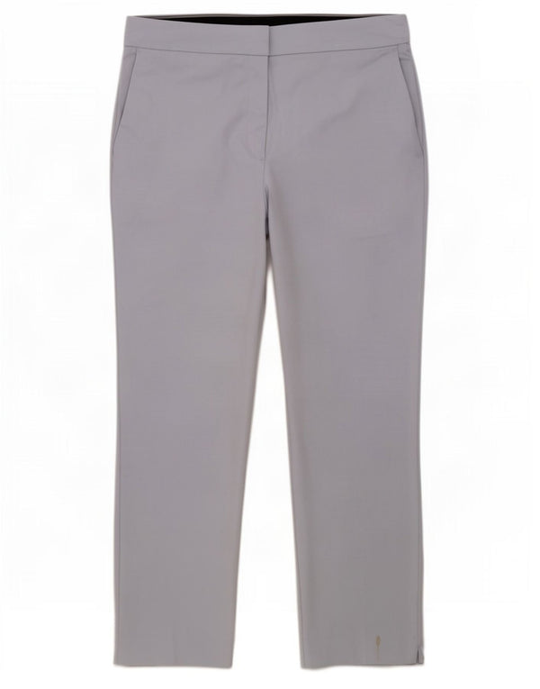 Zara Slim Chino-Hose für Damen, Größe 2XL, W36, L26, Blau, Colourblock-Baumwolle