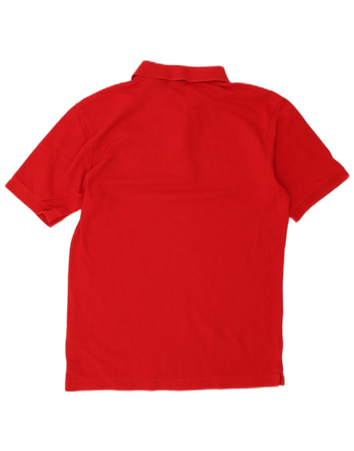 FILA Mens Polo Shirt Small Red Cotton