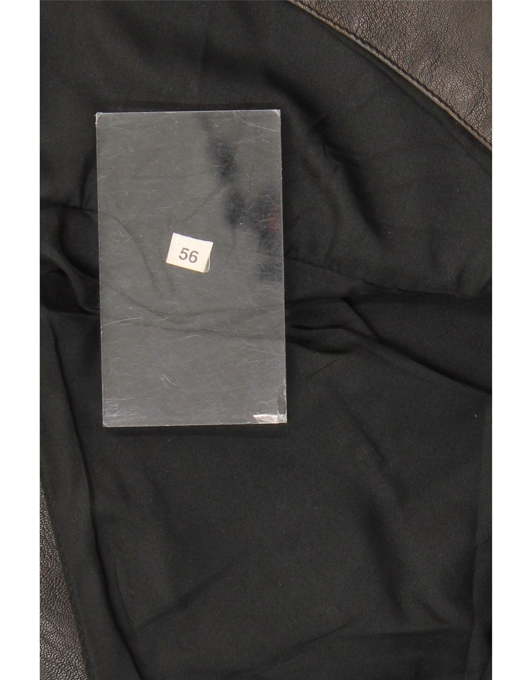VINTAGE Herren Lederweste IT 56 XL Braun