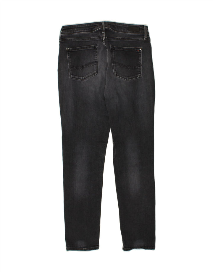 TOMMY HILFIGER Womens Paris Slim Jeans W29 L27 Grey Cotton Vintage Tommy Hilfiger and Second-Hand Tommy Hilfiger from Messina Hembry 