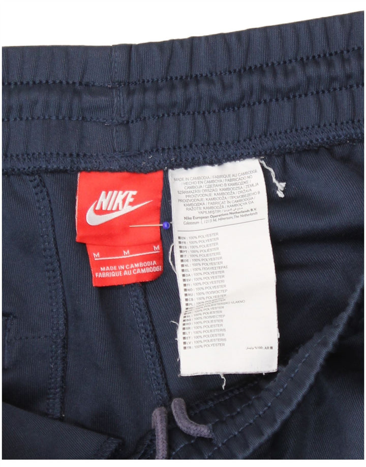 Nike Herren-Sportshorts, Mittelgroßes marineblaues Colourblock-Polyester