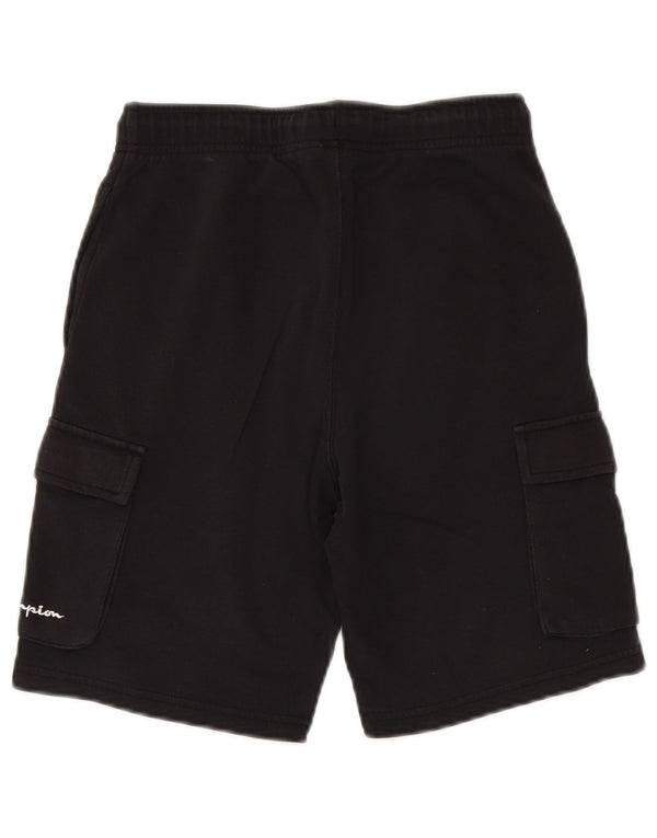 Champion Cargo-Sport-Shorts für Jungen, 11–12 Jahre, Größe L, Schwarz