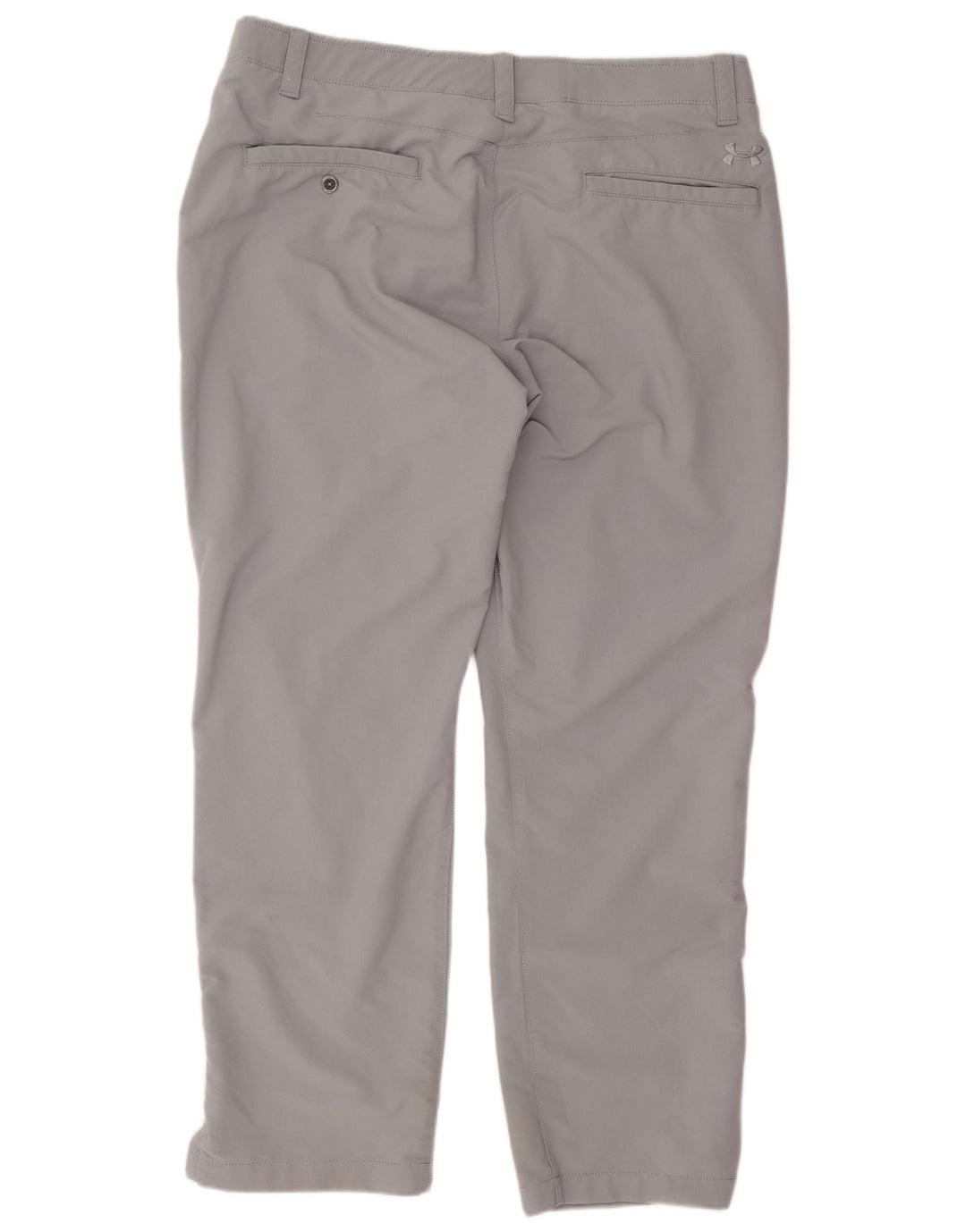 Under Armour Herren gerade Chinohose W38 L30 graues Nylon