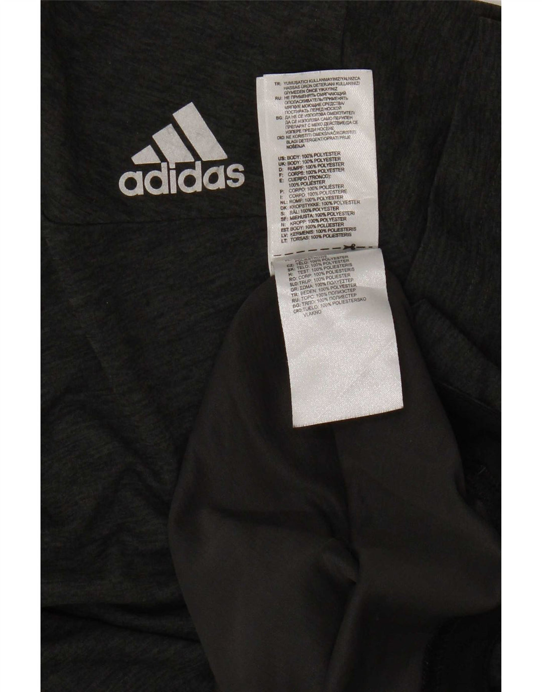Adidas Herren Climachill T-Shirt Top Mittelgraues Polyester
