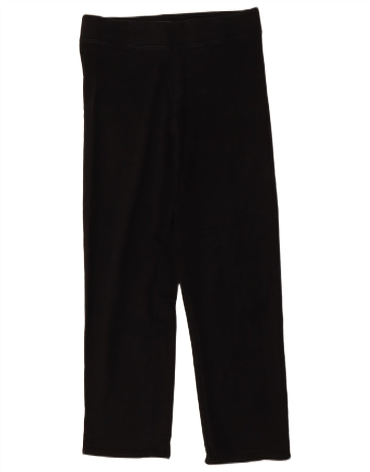 Marks & Spencer Damen Leggings UK 10 Small Schwarz Baumwolle