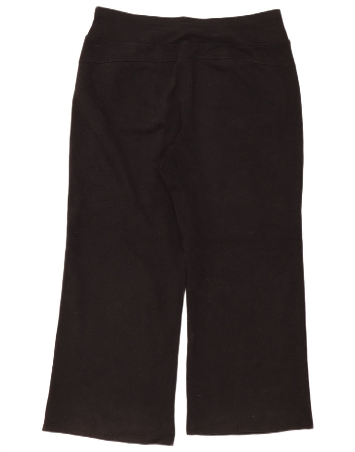 Dkny Damen-Trainingshose, UK-Größe 46, Größe L, Schwarz, Baumwolle
