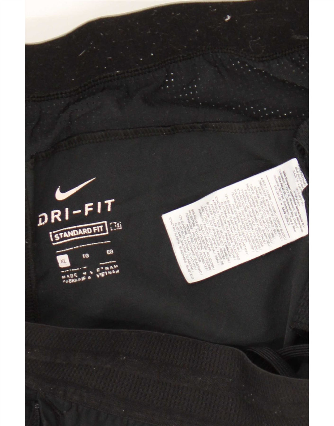 Nike Herren Dri Fit Standard Fit Sport Shorts XL Schwarz Polyester