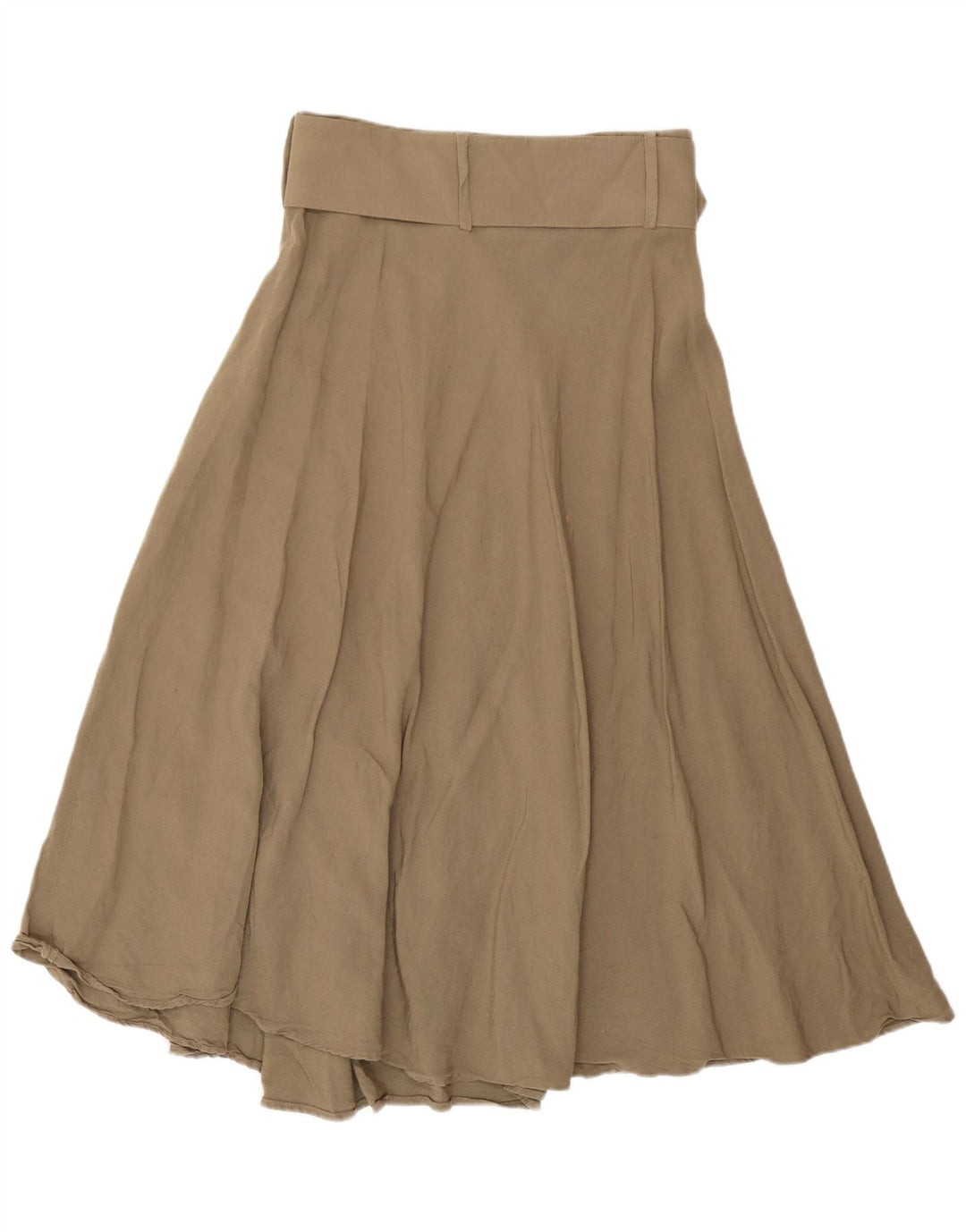 Zara Damen ausgestellter Rock Medium W28 Khaki
