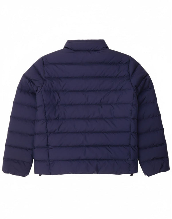 LEVI'S Damen-Übergröße mit Kapuze, gepolsterte Jacke, Größe S, Marineblau