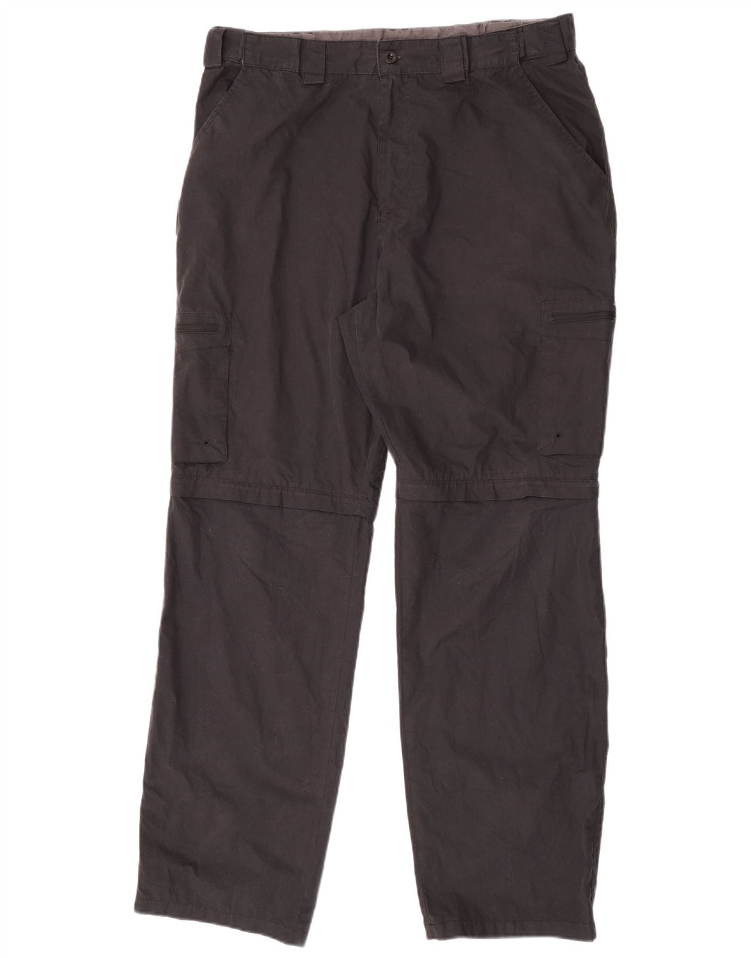 Mountain Warehouse Gerade Herren-Cargohose, W36, L31, Schwarz, Polyester