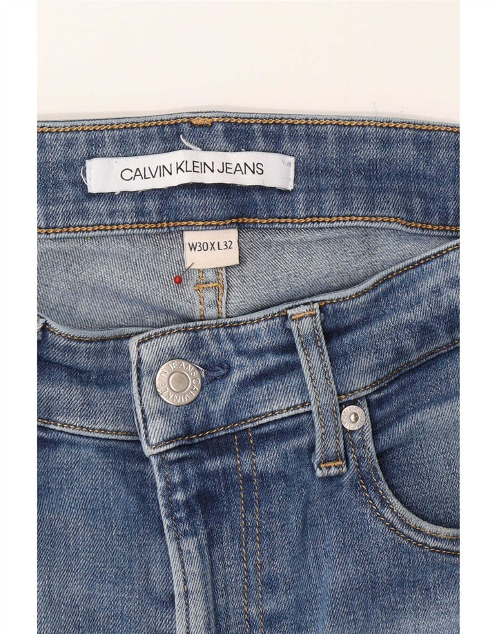 Calvin Klein Herren Slim Jeans W30 L32 Blau