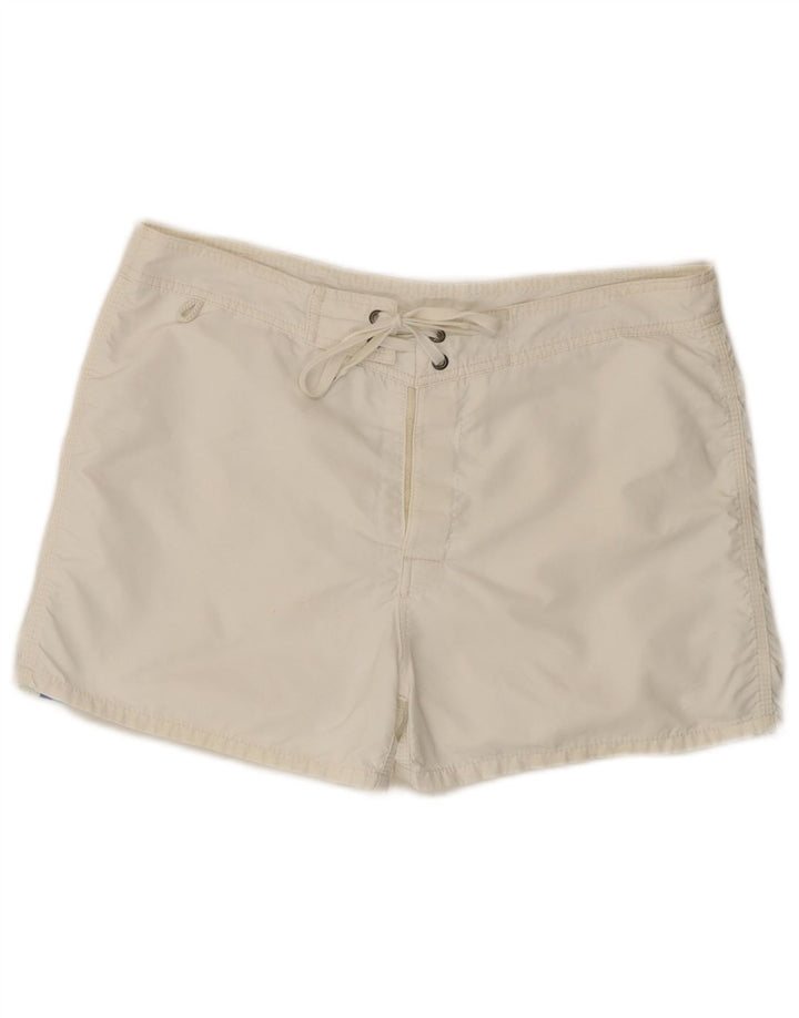 Sundek Herren-Badeshorts, Größe L, Weiß