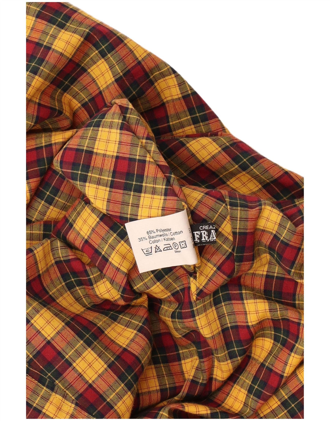 NINO Damen Wendemantel IT 46 Large Gelb Polyester