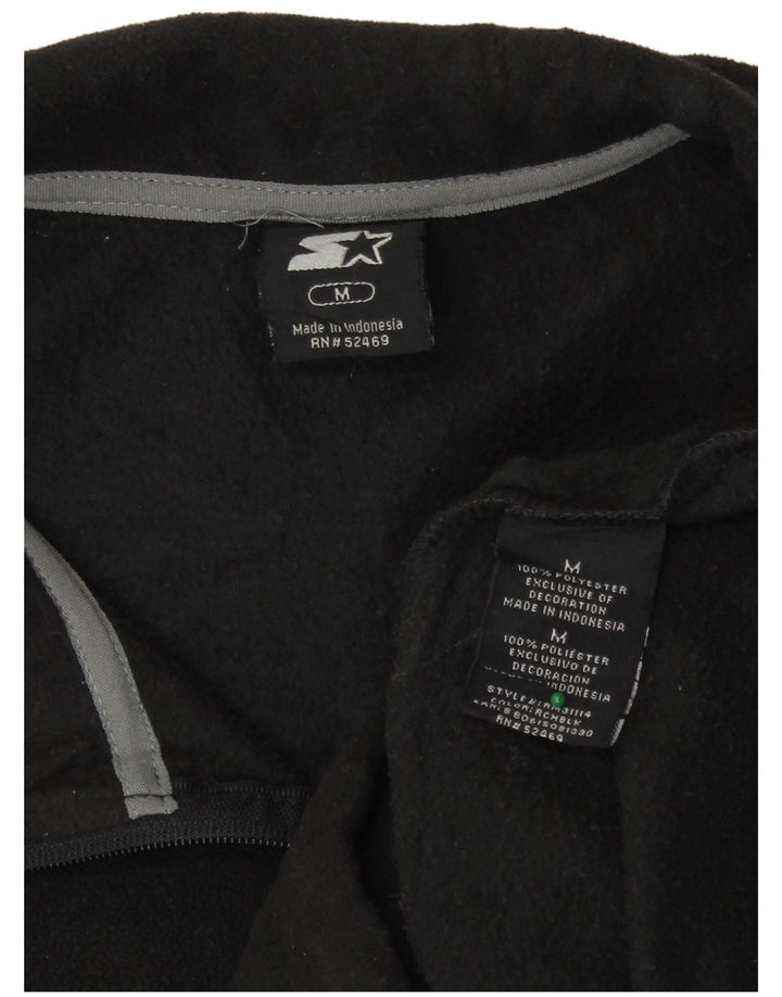 Starter Herren Fleecejacke UK 38 Medium Schwarz Polyester