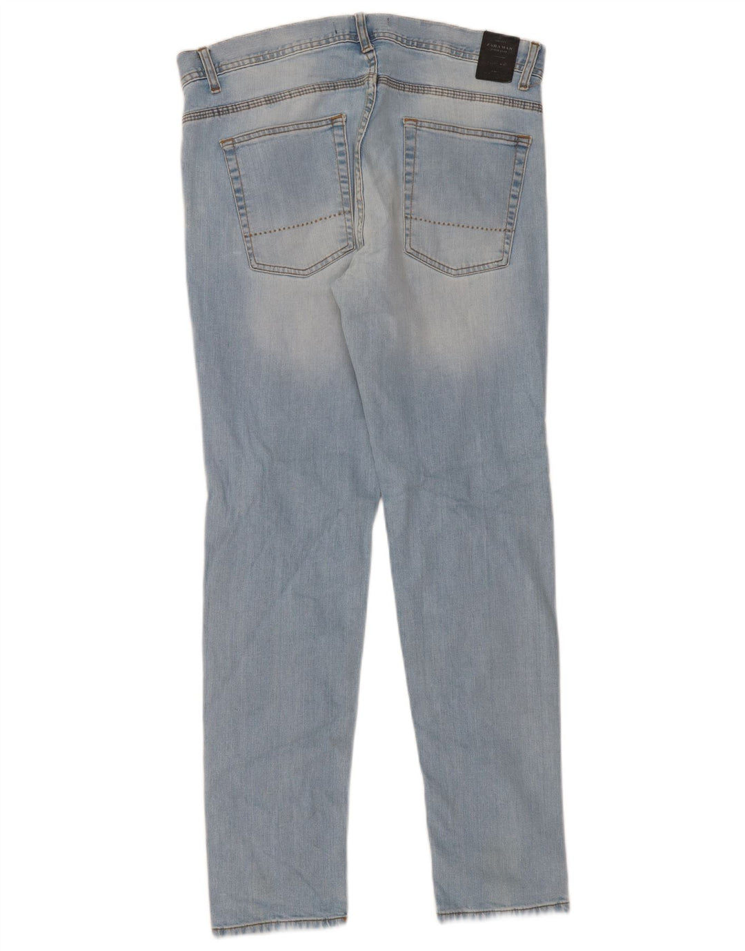 Zara Herren Slim Jeans EU 46 XL W36 L32 Blau