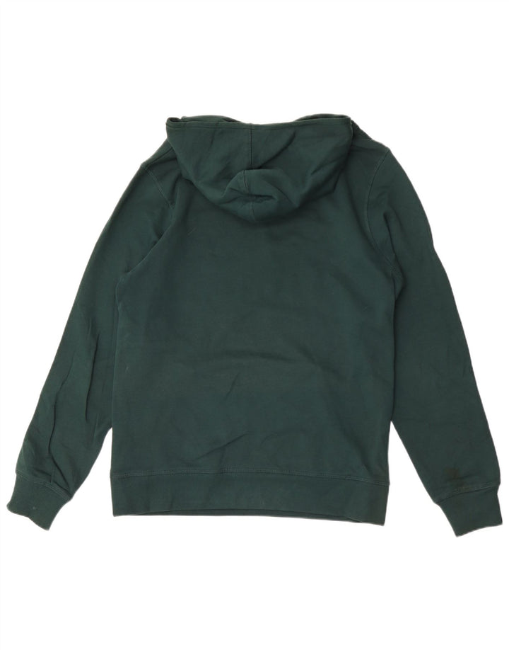 Jack & Jones Herren-Kapuzenpullover mit Grafik, mittelgrüne Baumwolle