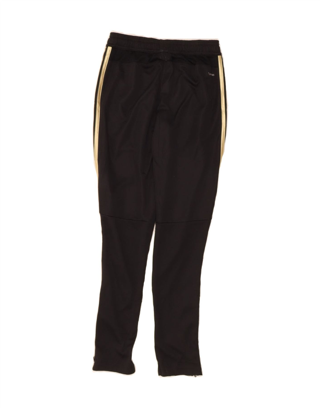 ADIDAS Boys Tracksuit Trousers 11-12 Years Black Polyester Vintage Adidas and Second-Hand Adidas from Messina Hembry 