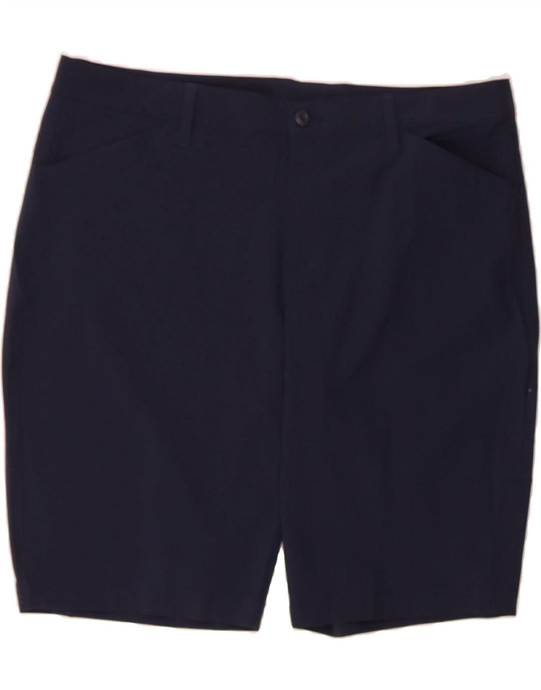 EDDIE BAUER Womens Casual Shorts US 16 2XL W38  Navy Blue Polyester Vintage Eddie Bauer and Second-Hand Eddie Bauer from Messina Hembry 