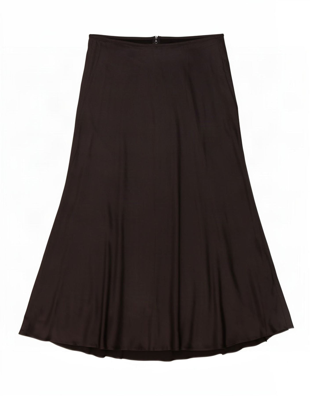 Zara Damen A-Linien-Rock Medium W28 Schwarze Viskose