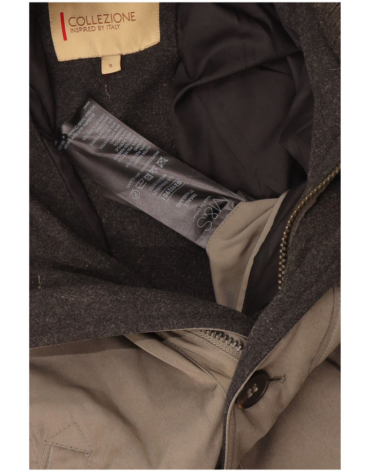 Marks & Spencer Damen Übergroße Militärjacke UK 10 Small Beige
