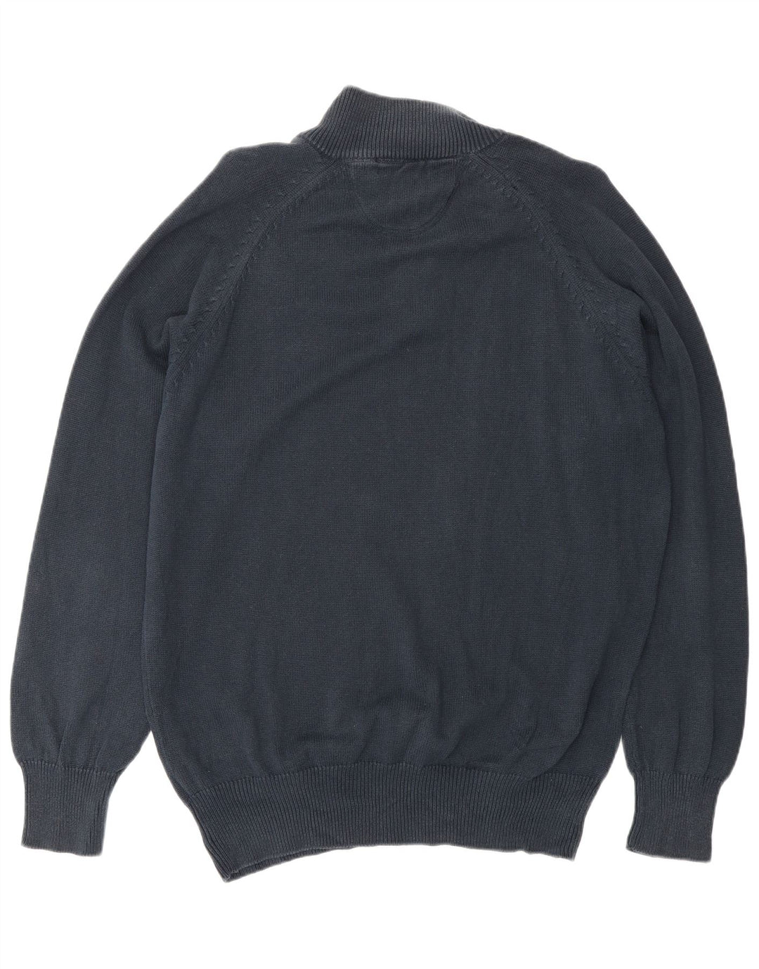 Slam Herren-Pullover mit Reißverschluss, XL, Marineblau, Baumwolle