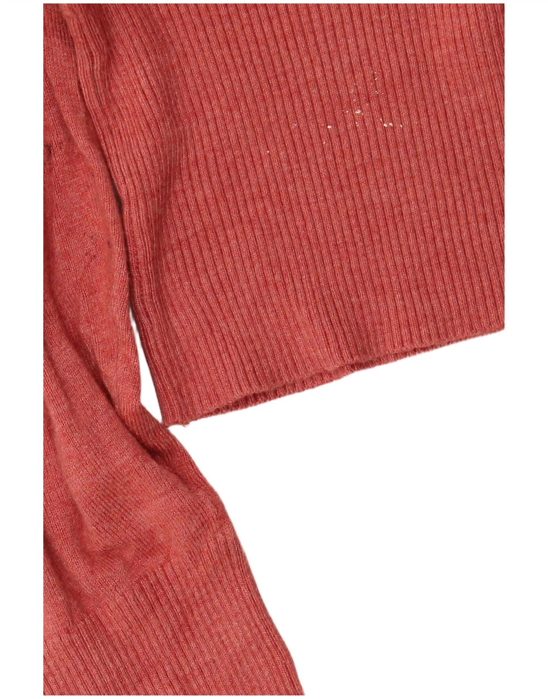 Marks & Spencer Damen Crop Crew Neck Pullover Pullover UK 16 Large Rot
