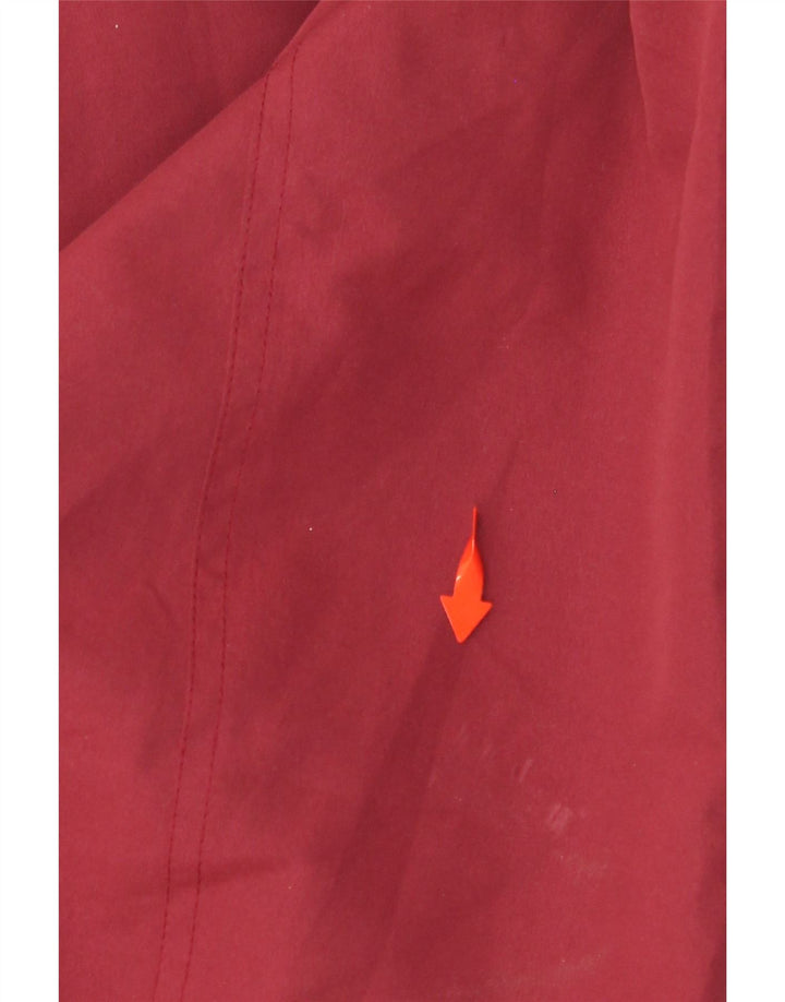 UMBERTO ROSETTI Herren Bomberjacke UK 38 Mittel Burgund Argyle/Diamant