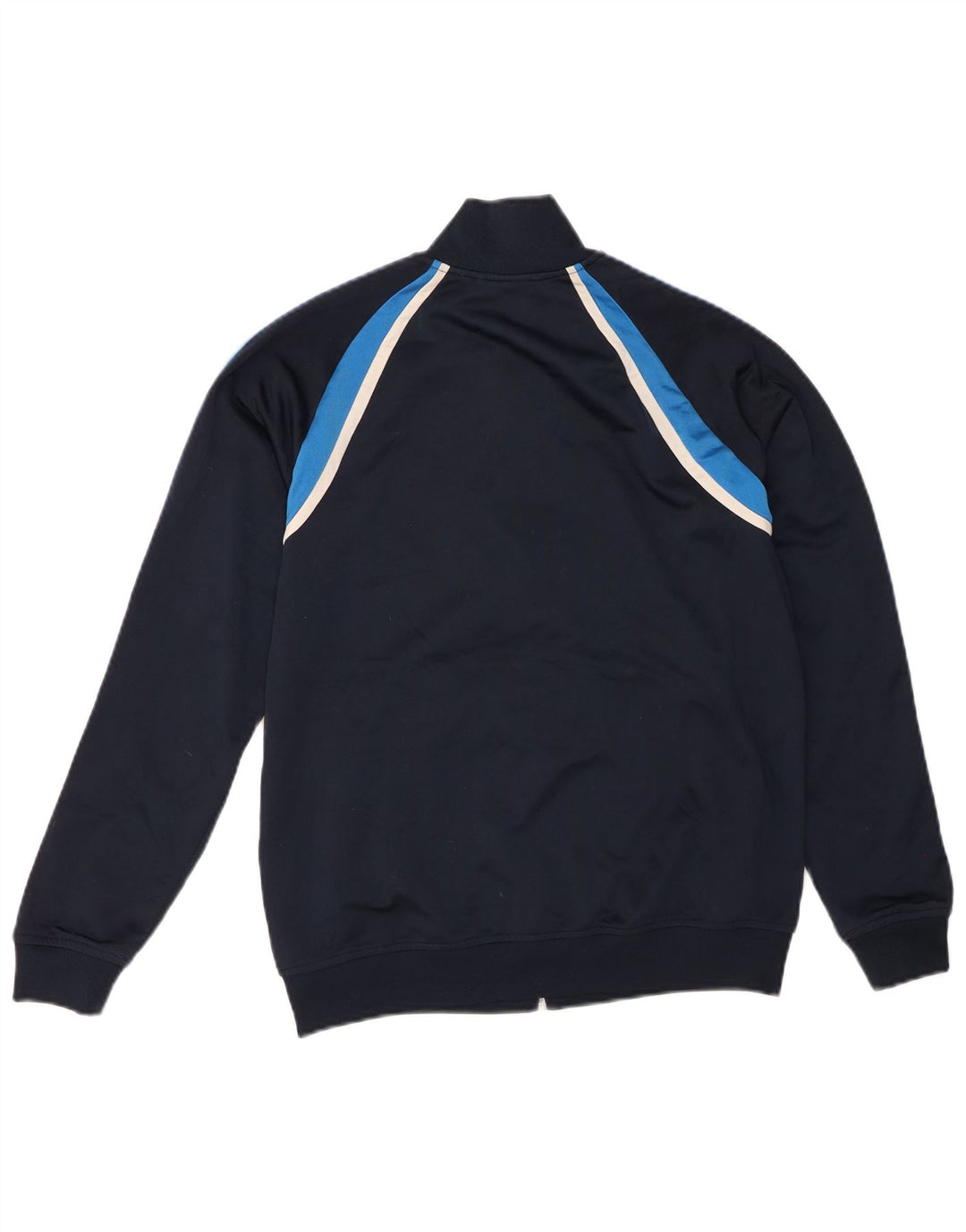 ADIDAS Boys Full Tracksuit 15-16 Years  Navy Blue Colourblock Polyester