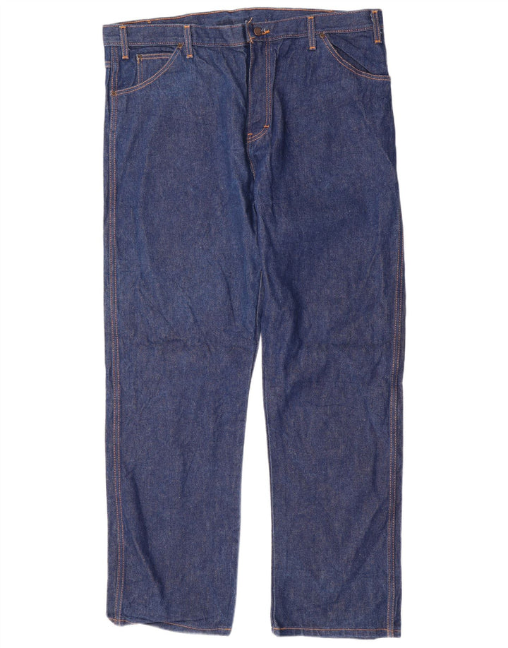 DICKIES Herren-Jeans, normale Passform, gerade Passform, W42, L34, Blau, Baumwolle