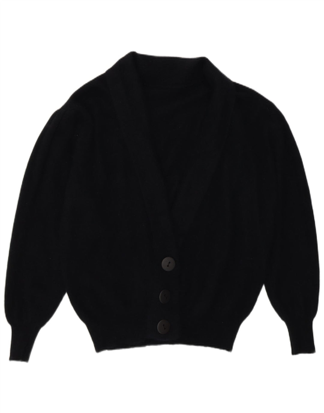 Vintage Damen Cardigan Pullover UK 16 Groß Marineblau