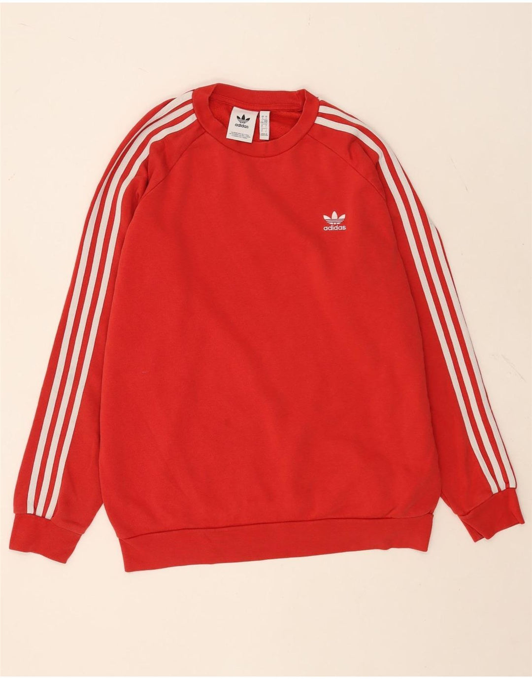 Adidas Herren Sweatshirt Pullover große rote Baumwolle