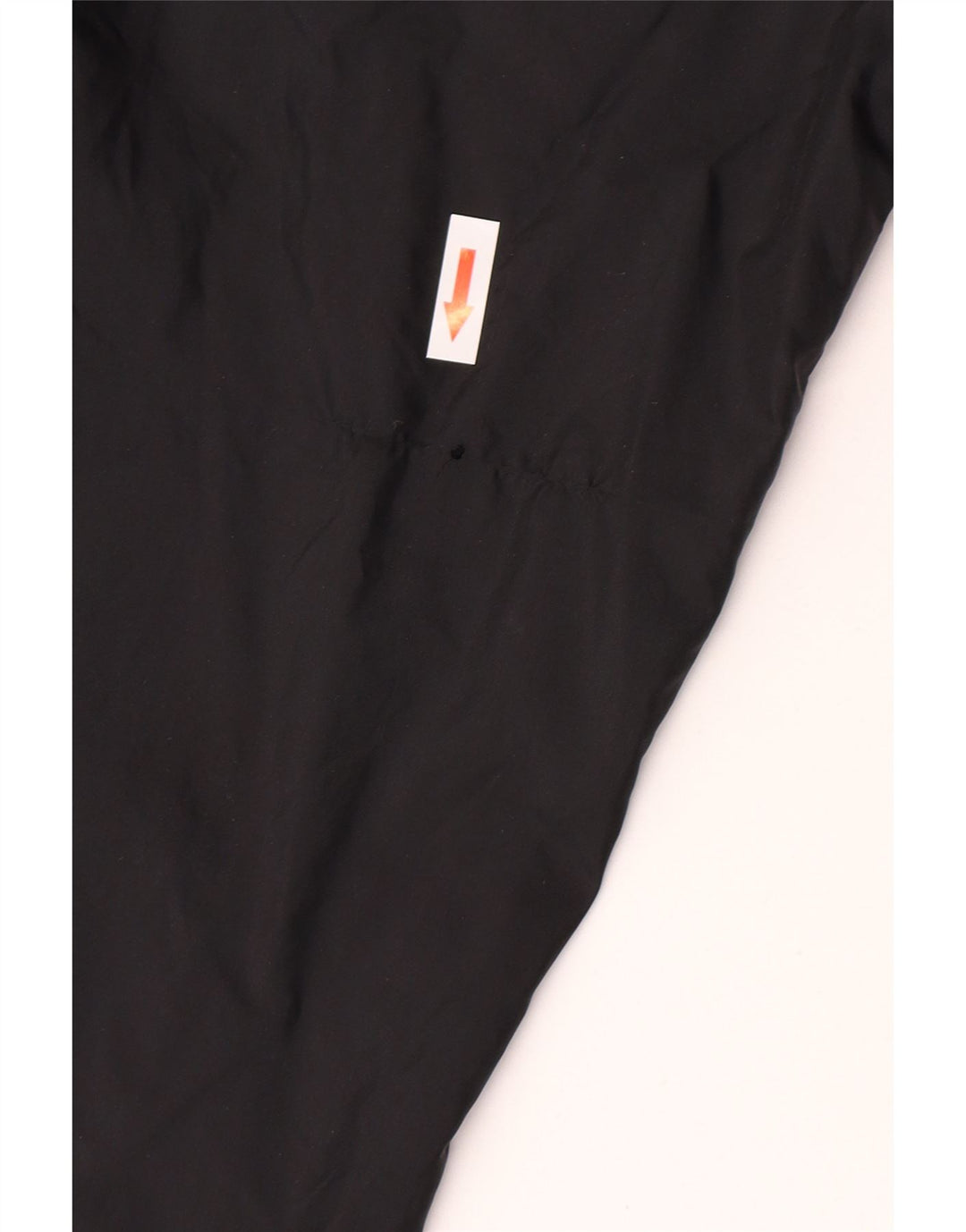 Nike Herren-Regenjacke mit Kapuze XL, schwarzes Nylon
