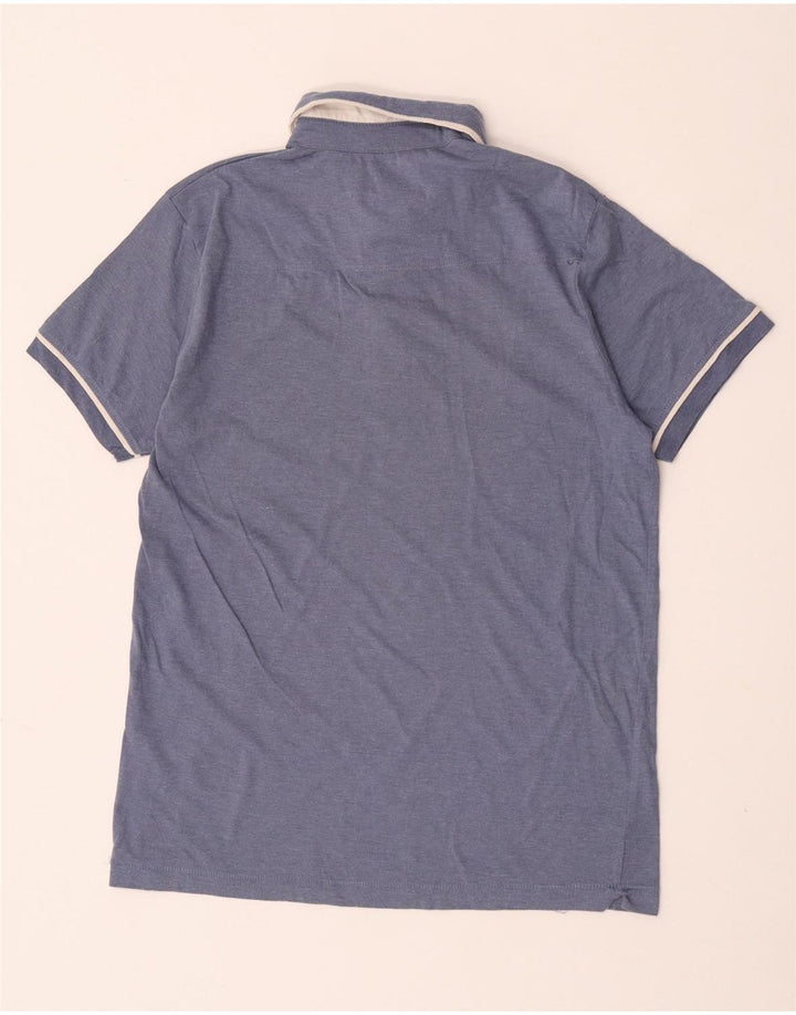 French Connection Herren-Poloshirt, Größe S, Blau, Baumwolle