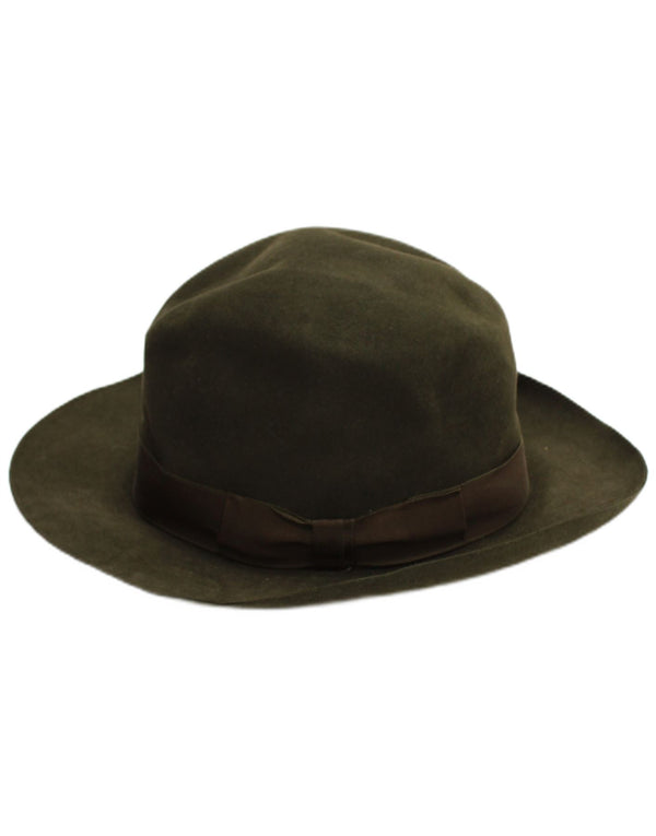 Cervo Herren-Fedora-Hut Medium Khaki Classic