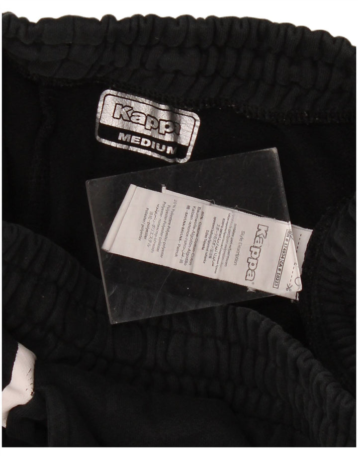 KAPPA Herren-Trainingshose, Jogginghose, mittelschwarz, Baumwolle