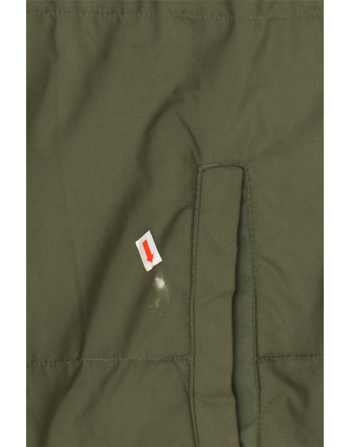 BEN SHERMAN Mens Padded Jacket UK 40 Large Khaki Polyester Vintage Ben Sherman and Second-Hand Ben Sherman from Messina Hembry 