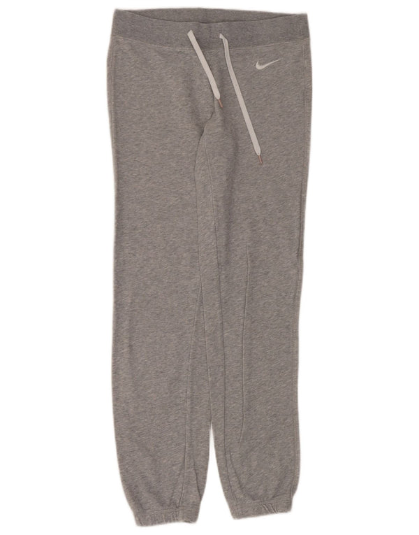 Nike Womens Tracksuit Trousers Joggers UK 6 XS Grey Cotton