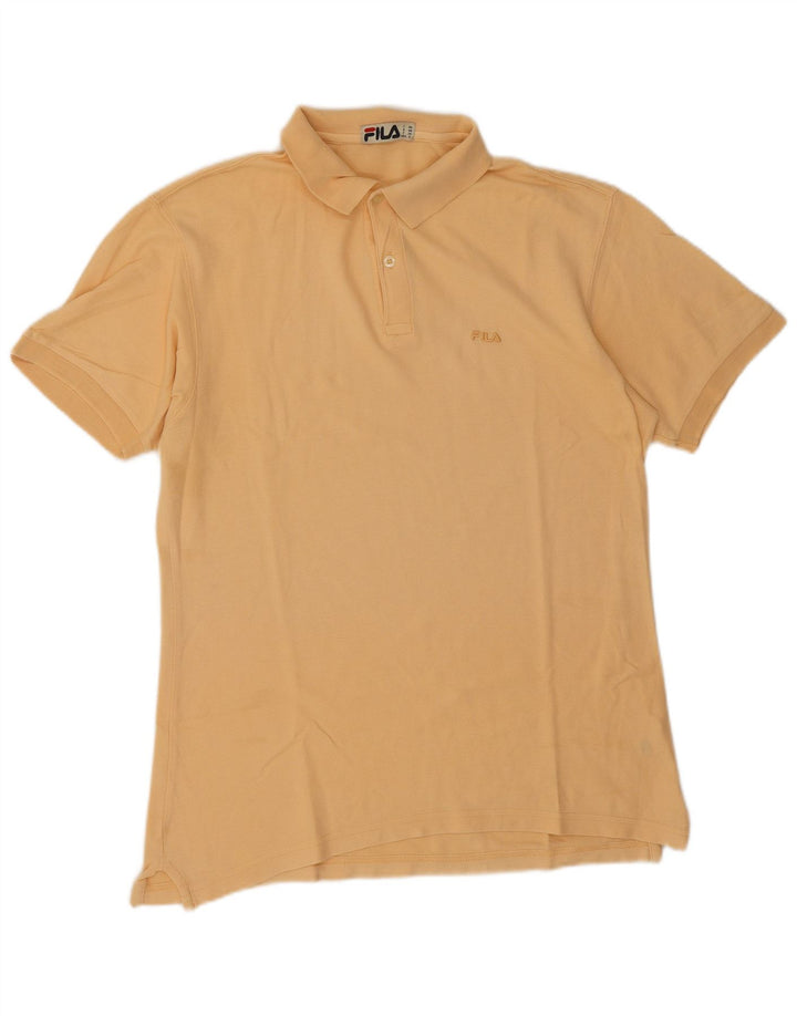 Fila Herren Poloshirt IT 46 Small Orange